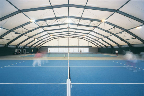 тенты на теннисный корт с акриловым покрытием площадки типа хард Одесса
